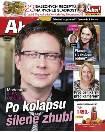 Obálka e-magazínu AHA! Tv - 2.6.2016