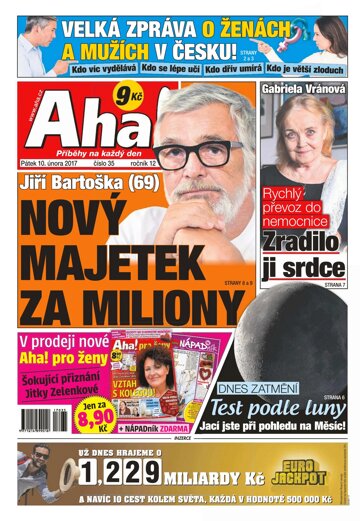 Obálka e-magazínu AHA! 10.2.2017