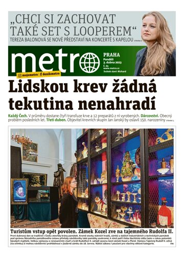 Obálka e-magazínu deník METRO 3.4.2023