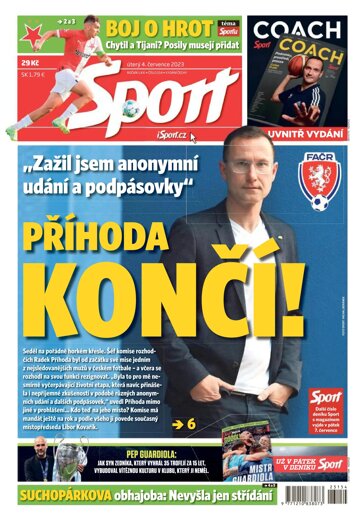 Obálka e-magazínu Sport 4.7.2023