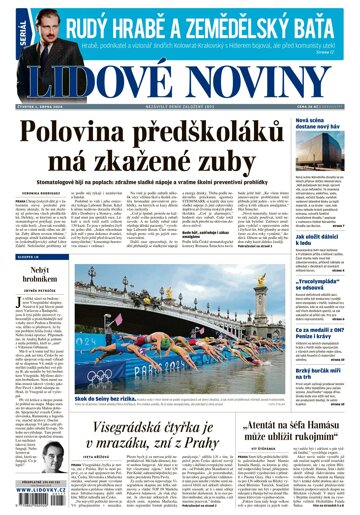 Obálka e-magazínu Lidové noviny 1.8.2024