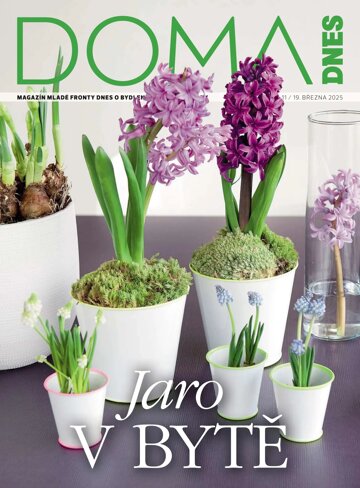 Obálka e-magazínu Doma DNES 19.3.2025