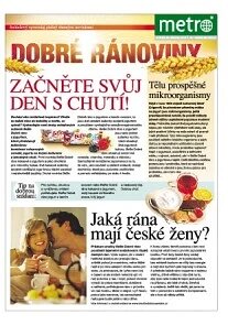 Obálka e-magazínu deník METRO 20.3.2013