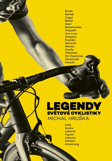 Obálka knihy Legendy světové cyklistiky