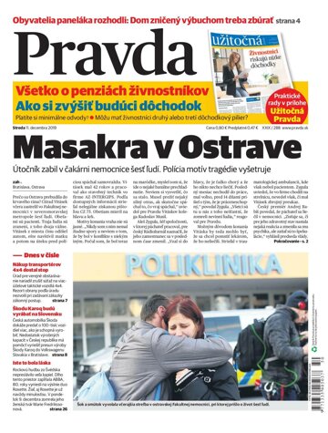 Obálka e-magazínu Pravda 11. 12. 2019