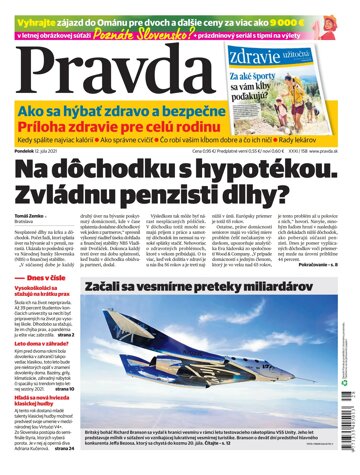 Obálka e-magazínu Pravda Dennik 12. 7. 2021