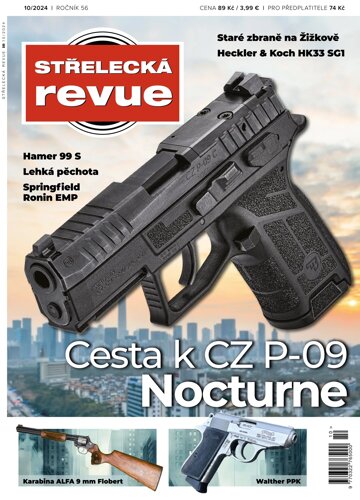 Obálka e-magazínu Střelecká revue 10/2024