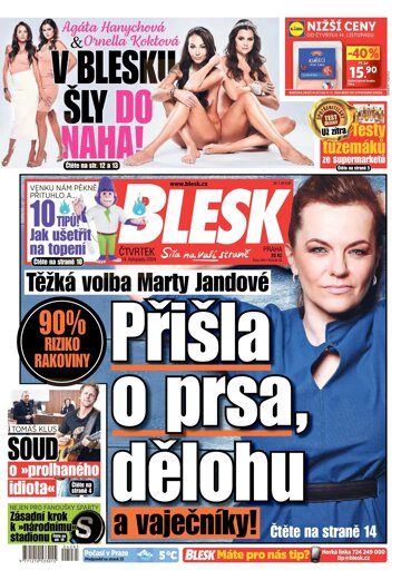 Obálka e-magazínu Blesk 14.11.2024