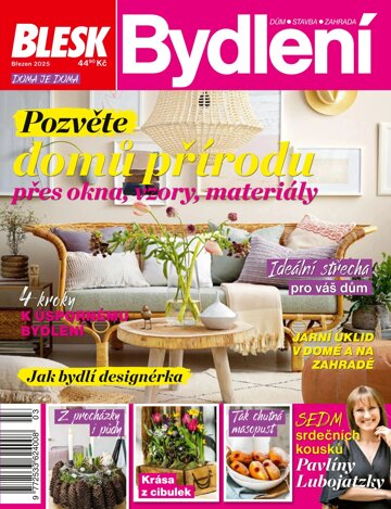 Obálka e-magazínu Blesk Bydlení 3/2025