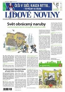 Obálka e-magazínu Lidové noviny 15.2.2014