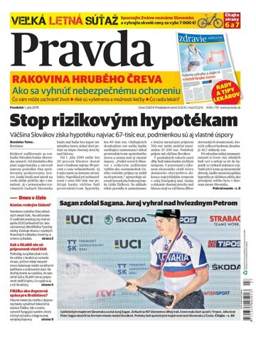 Obálka e-magazínu Pravda 1. 7. 2019