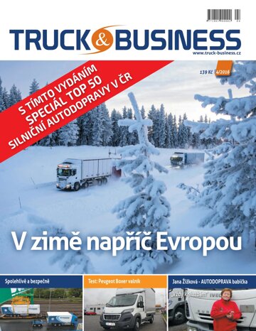 Obálka e-magazínu Truck & business 4/2016