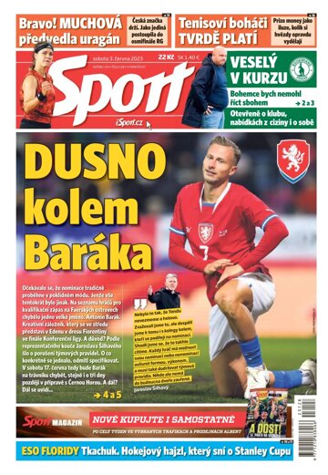 Obálka e-magazínu Sport 3.6.2023