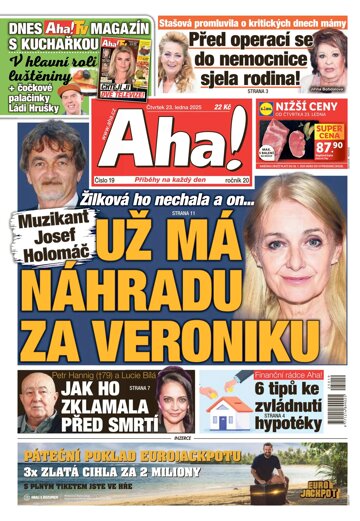 Obálka e-magazínu AHA! 23.1.2025