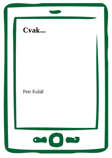 Obálka knihy Cvak...