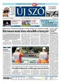 Obálka e-magazínu Új Szó 26.7.2014