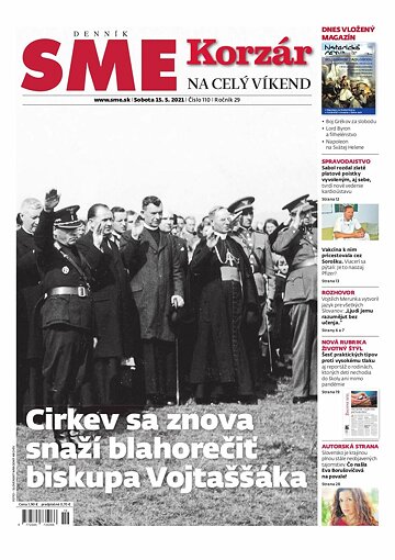 Obálka e-magazínu SME 15-5-2021