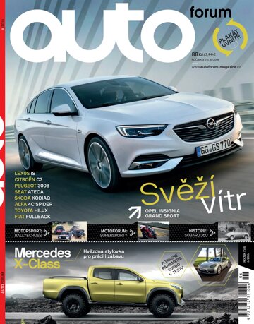 Obálka e-magazínu AUTOforum 6/2016