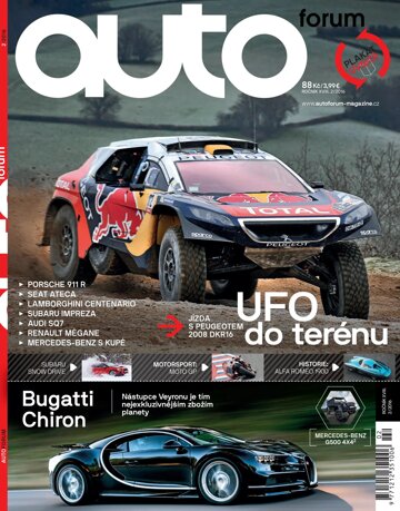 Obálka e-magazínu AUTOforum 2/2016