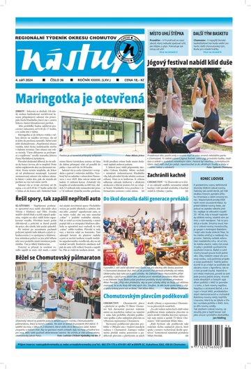 Obálka e-magazínu Nástup 36/24