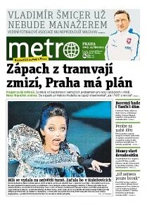 Obálka e-magazínu deník METRO 15.10.2013