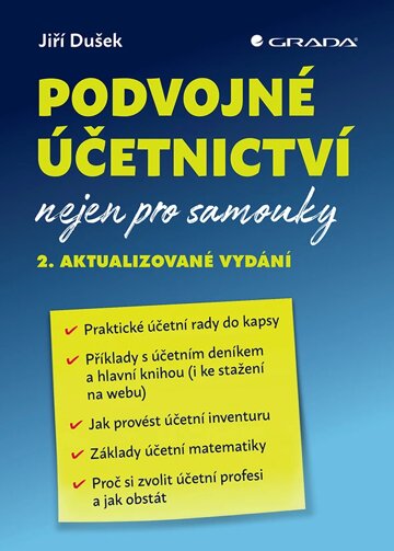 Obálka knihy Podvojné účetnictví nejen pro samouky