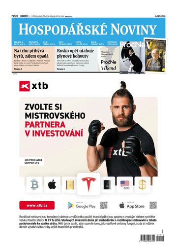 Obálka e-magazínu Hospodářské noviny 118 - 17.7.2022