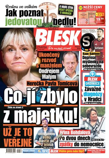 Obálka e-magazínu Blesk 3.10.2024