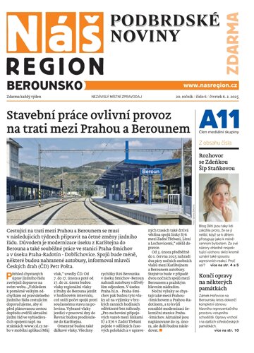 Obálka e-magazínu Náš Region - Berounsko