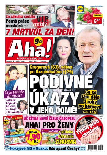 Obálka e-magazínu AHA! 9.5.2016