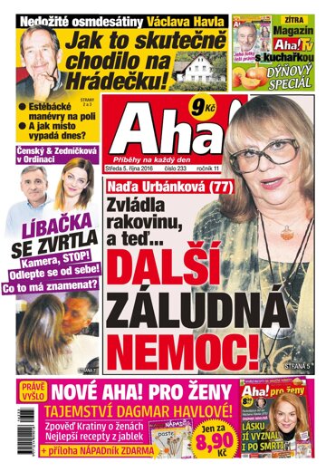 Obálka e-magazínu AHA! 5.10.2016