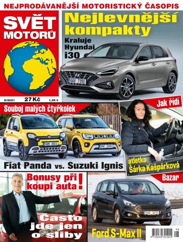 Obálka e-magazínu Svět motorů 8/2021