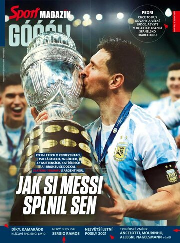 Obálka e-magazínu Příloha Sport magazín - 6.8.2021