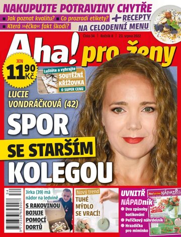 Obálka e-magazínu AHA! pro ženy 34/2022