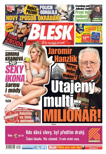 Obálka e-magazínu Blesk 20.2.2023