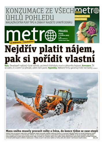 Obálka e-magazínu deník METRO 3.5.2023