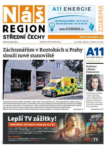 Obálka e-magazínu Náš Region - Střední Čechy 40/2024