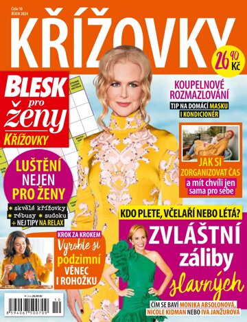 Obálka e-magazínu Blesk pro ženy Křížovky 10/2024