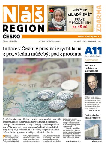 Obálka e-magazínu Náš Region - Česko 3/2025