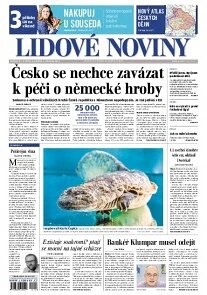 Obálka e-magazínu Lidové noviny 31.5.2014