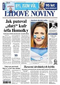 Obálka e-magazínu Lidové noviny 19.9.2014