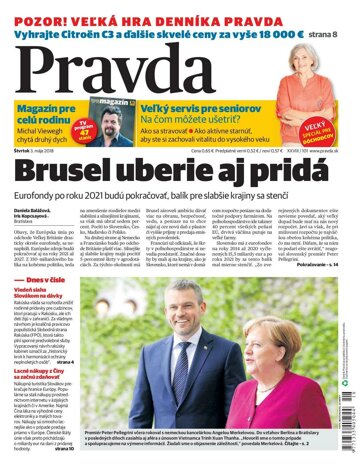 Obálka e-magazínu Pravda 3. 5. 2018