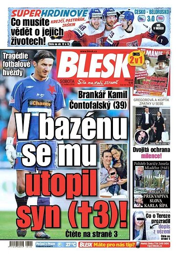 Obálka e-magazínu Blesk 12.5.2018