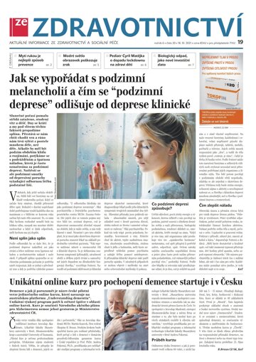 Obálka e-magazínu Ze Zdravotnictví 20/2021