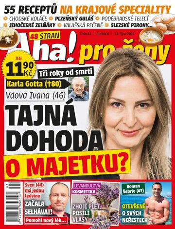 Obálka e-magazínu AHA! pro ženy 41/2022