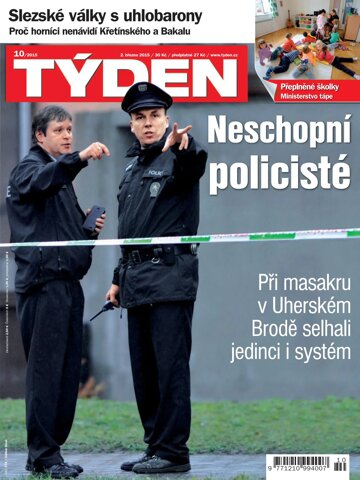 Obálka e-magazínu Týden 10/2015