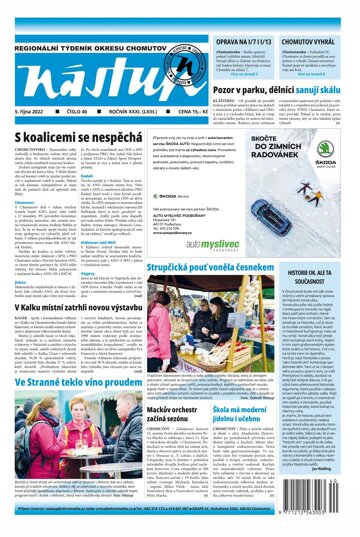 Obálka e-magazínu Nástup 40/2022