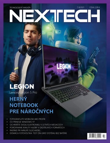 Obálka e-magazínu NEXTECH 7-8/2021