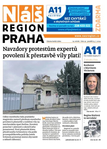 Obálka e-magazínu Náš Region - Praha 29/2024