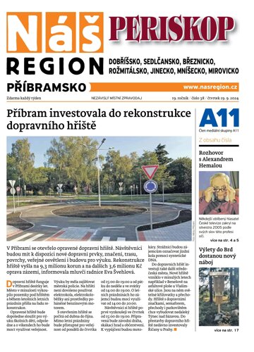 Obálka e-magazínu Náš Region - Příbramsko 38/2024